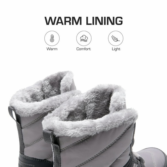 BURUDANI Women's Winter Faux-Lined Snow Boots  Size 7 BRAND NEW ❣️ - Picture 5 of 16